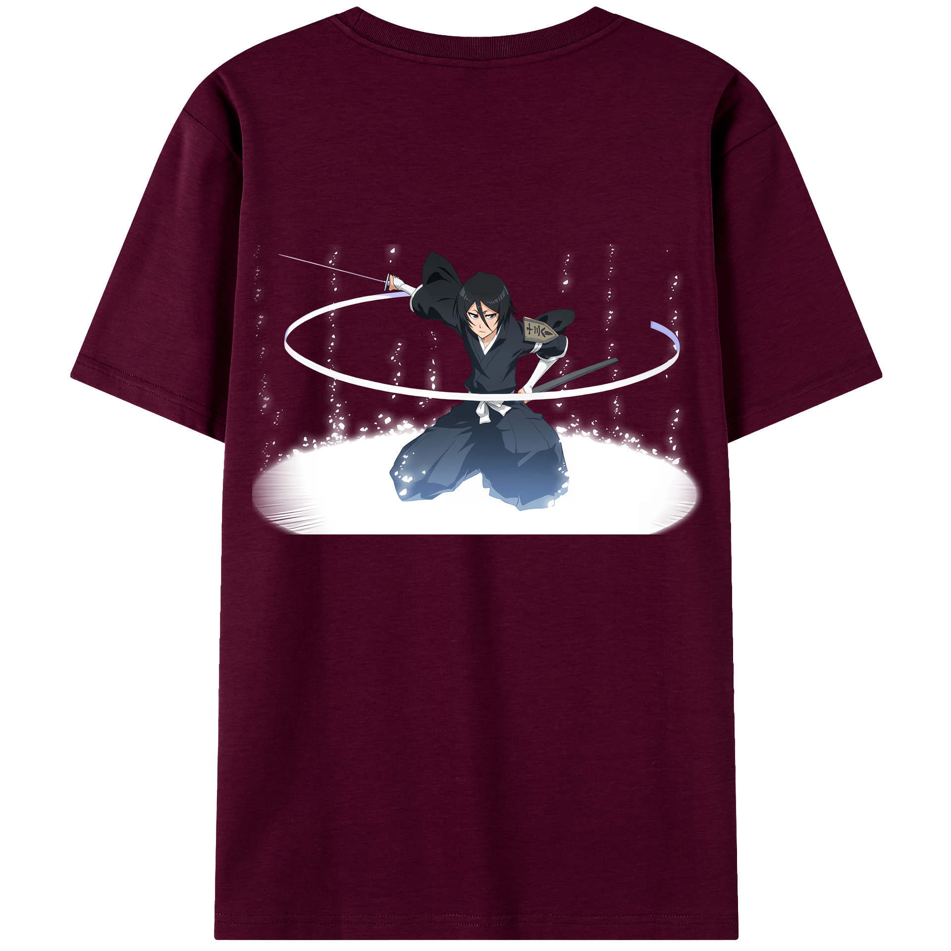 （画像用） ブリーチ 朽木ルキア BLEACH Kuchiki Rukia レディース半袖Tシャツ(バックプリント)